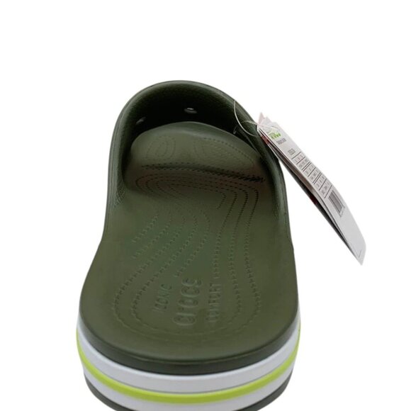 Crocs Bayaband Men\'s‎ Slide Sandals Size 10-11 Army Green Water Friendly main image 13